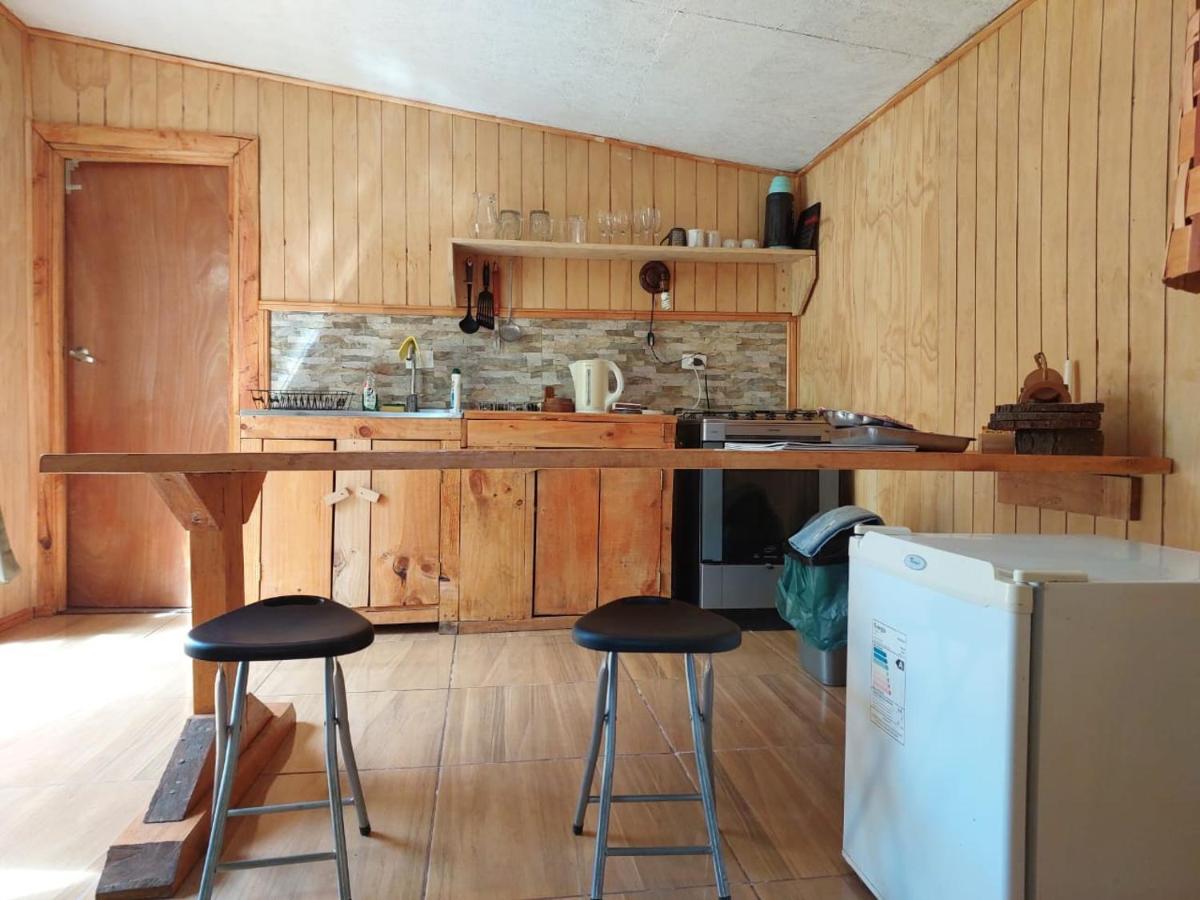 Cabana May Pao, Para 3 En Melipeuco Cerca Del Parque Nacional Conguillio Экстерьер фото